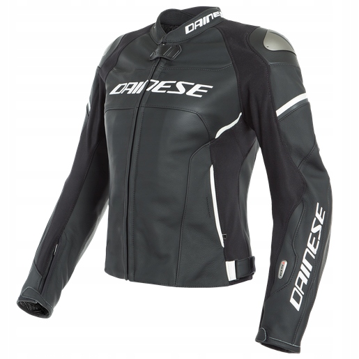 Dámska bunda s airbagom Dainese Racing 3 D-Air Lady Čierna 38