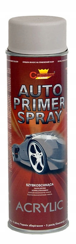 

Farba emalia Autolakier akryl 500ml podkład szary