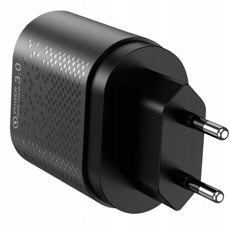 Hitri stenski polnilnik 4x USB QC 3.0 + kabel Izhodni tok 3500 mA