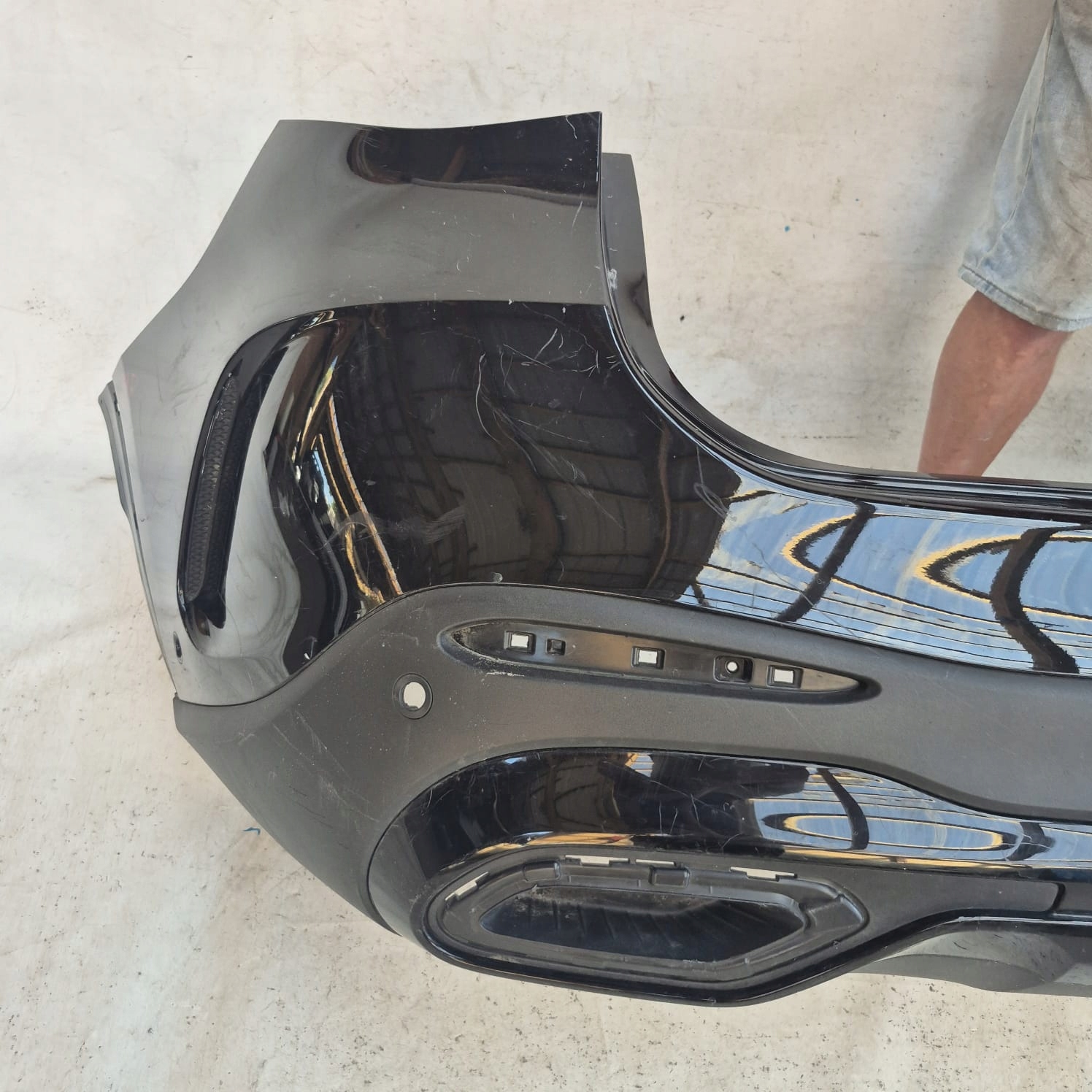 MERCEDES GLC II 2 X254 AMG 22-> bumper rear part rear 6XPDC