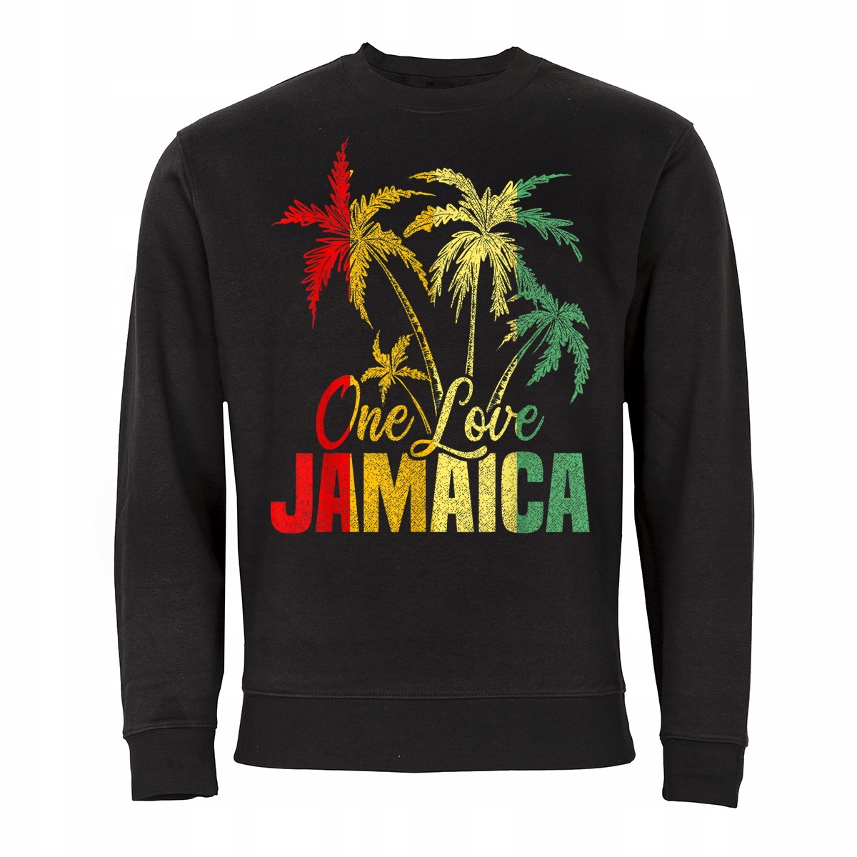 

Bluza Muzyczna Reggae Jamaica Rasta One Love Palmy
