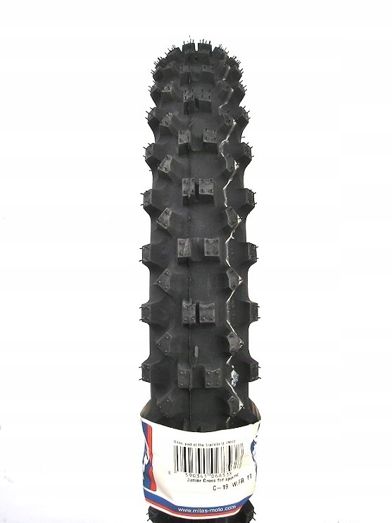 2.50-12 MITAS C-19 WHITE OPONA CROSS ENDURO PRZÓD