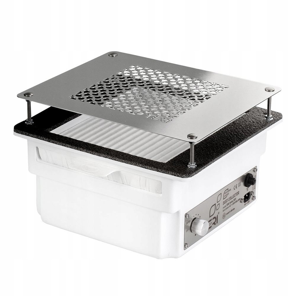 Teri Turbo pochłaniacz do pyłu wbudowany biały siatka metalik