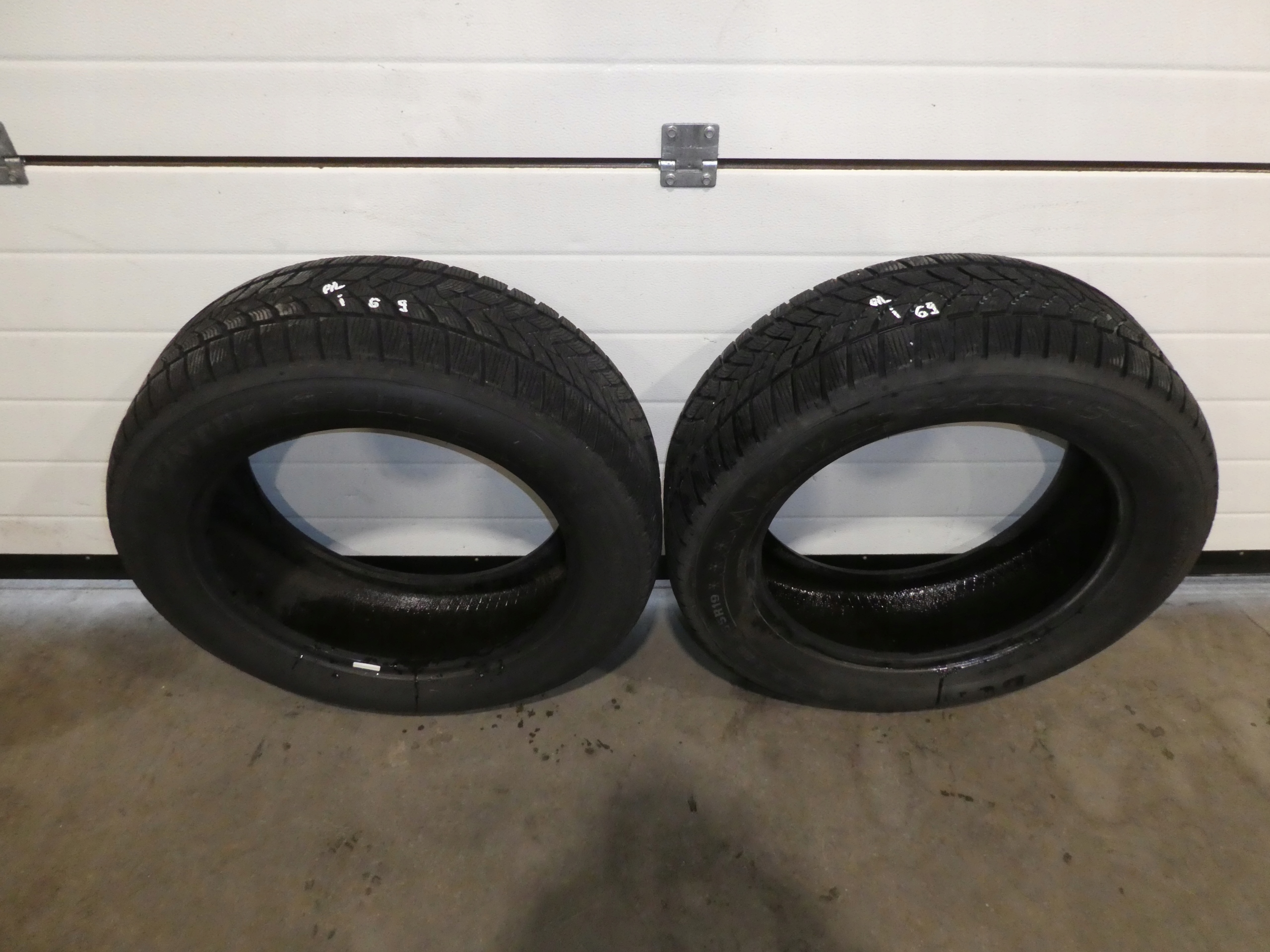 2X tyres DUNLOP WINTER SPORT 5 255/55/19 2017R