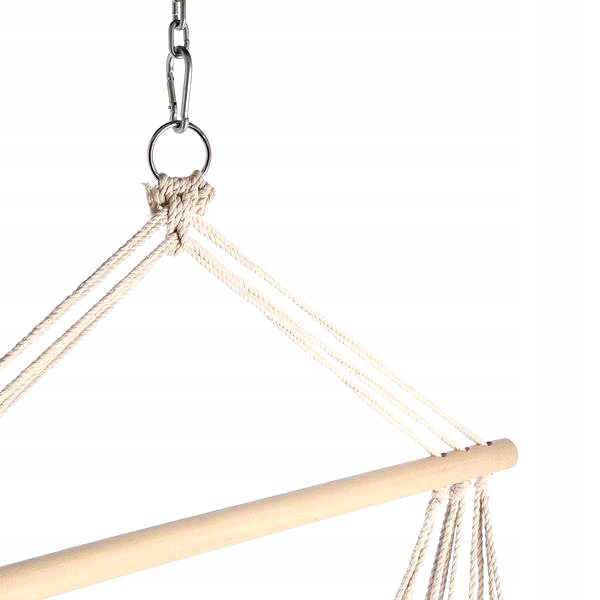 HAMAK BRAZYLIJSKI OGRODOWY SPRINGOS 100x90cm Obciążenie maksymalne 120 kg