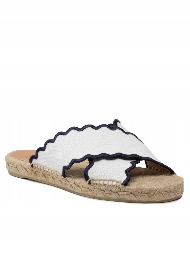 Espadrilky Castaner Piula/080 022655-200 Bílé velikost 37