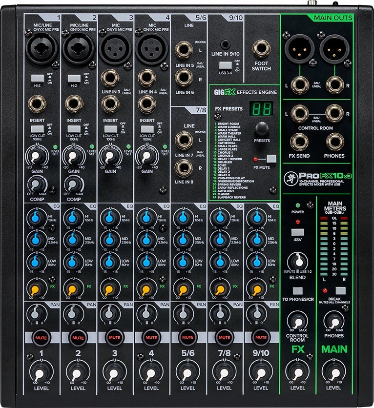 Mikser audio Mackie ProFX10v3