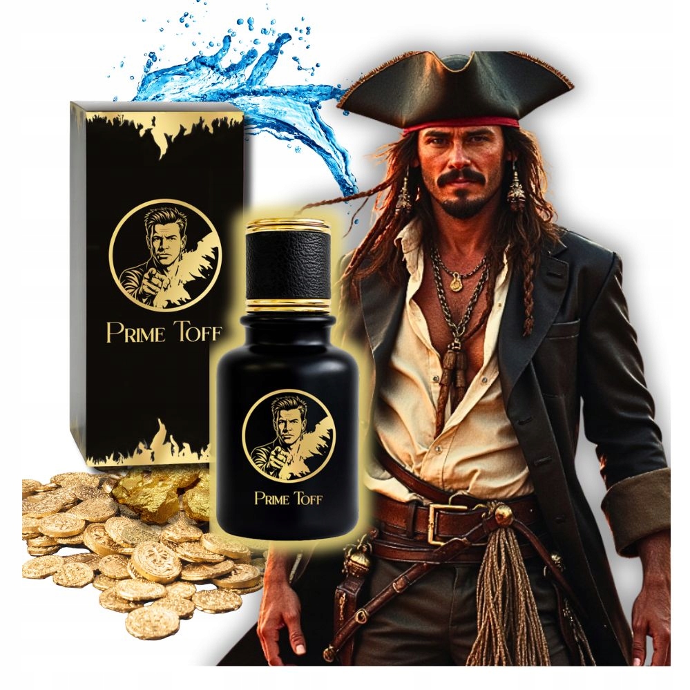 Prime Toff Parfém Odvaha Dobrodružství Svoboda Piráta Intenzivní 50 ML