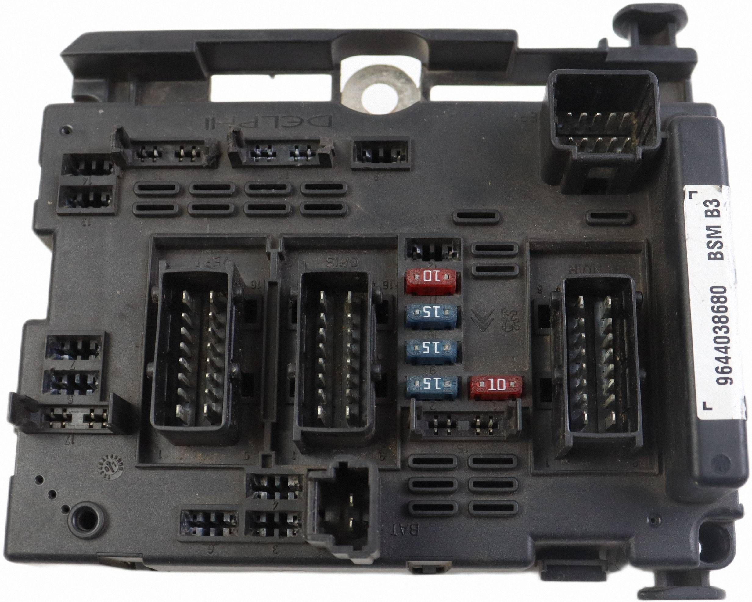 CITROEN PEUGEOT module compartment control unit BSM 9644038680