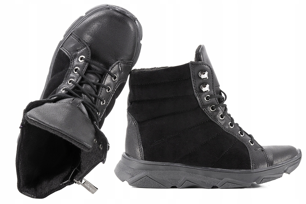 KORNECKI 6602 TRZEWIKI OCIEPLANE ZIMOWE KOZAKI