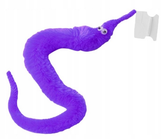 

Waggle Worm fioletowy robak