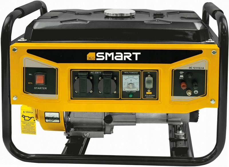 AGREGAT PRĄDOTWÓRCZY 2,8 KW JEDNOFAZOWY 230V SMART Model 01-3600 Miedziane uzwojenie