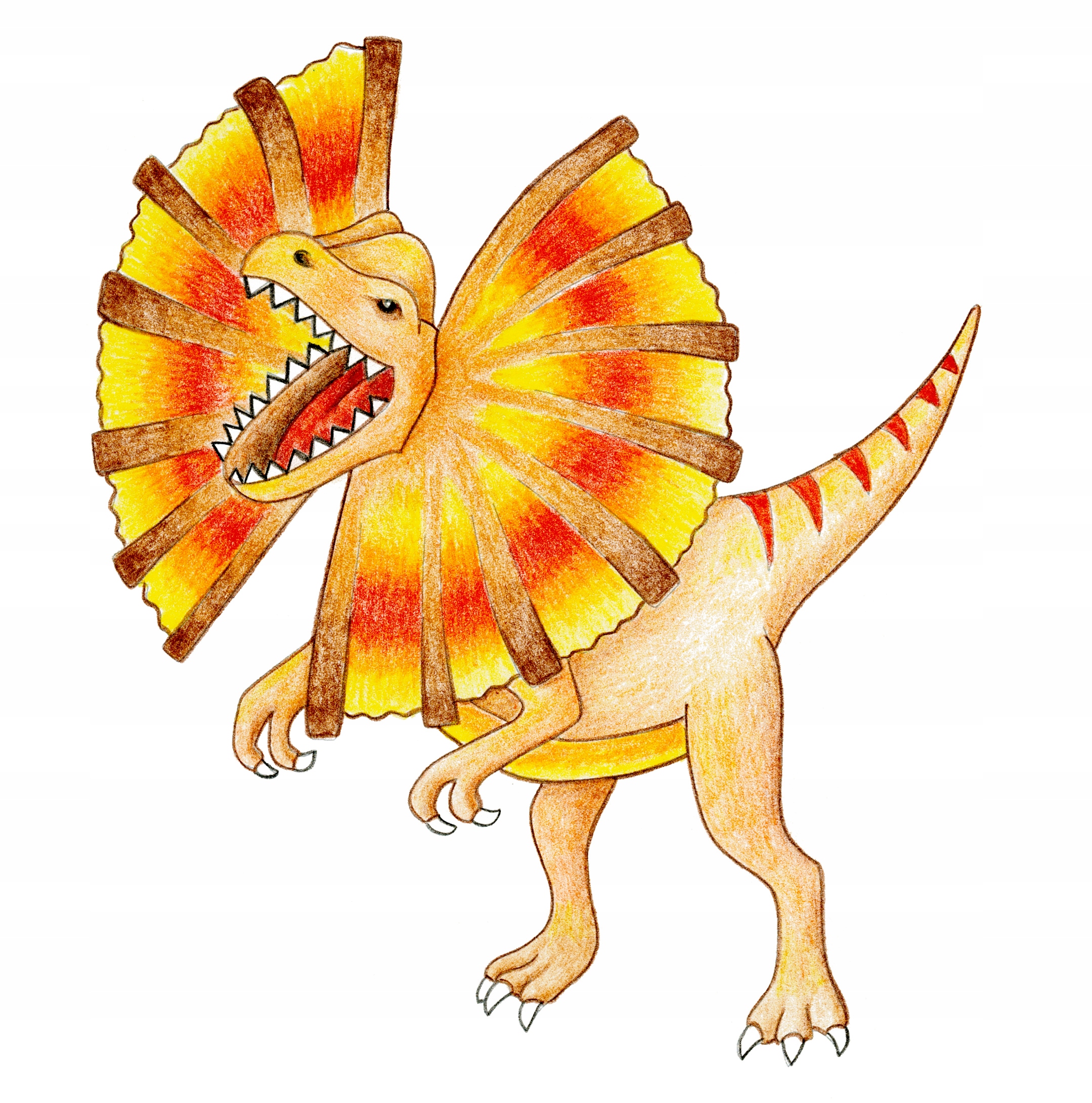 FABER-CASTELL Kredki trójkątne szkolne Grip 18+6 /24 kol naklejki Dinozaury Rodzaj ołówkowe