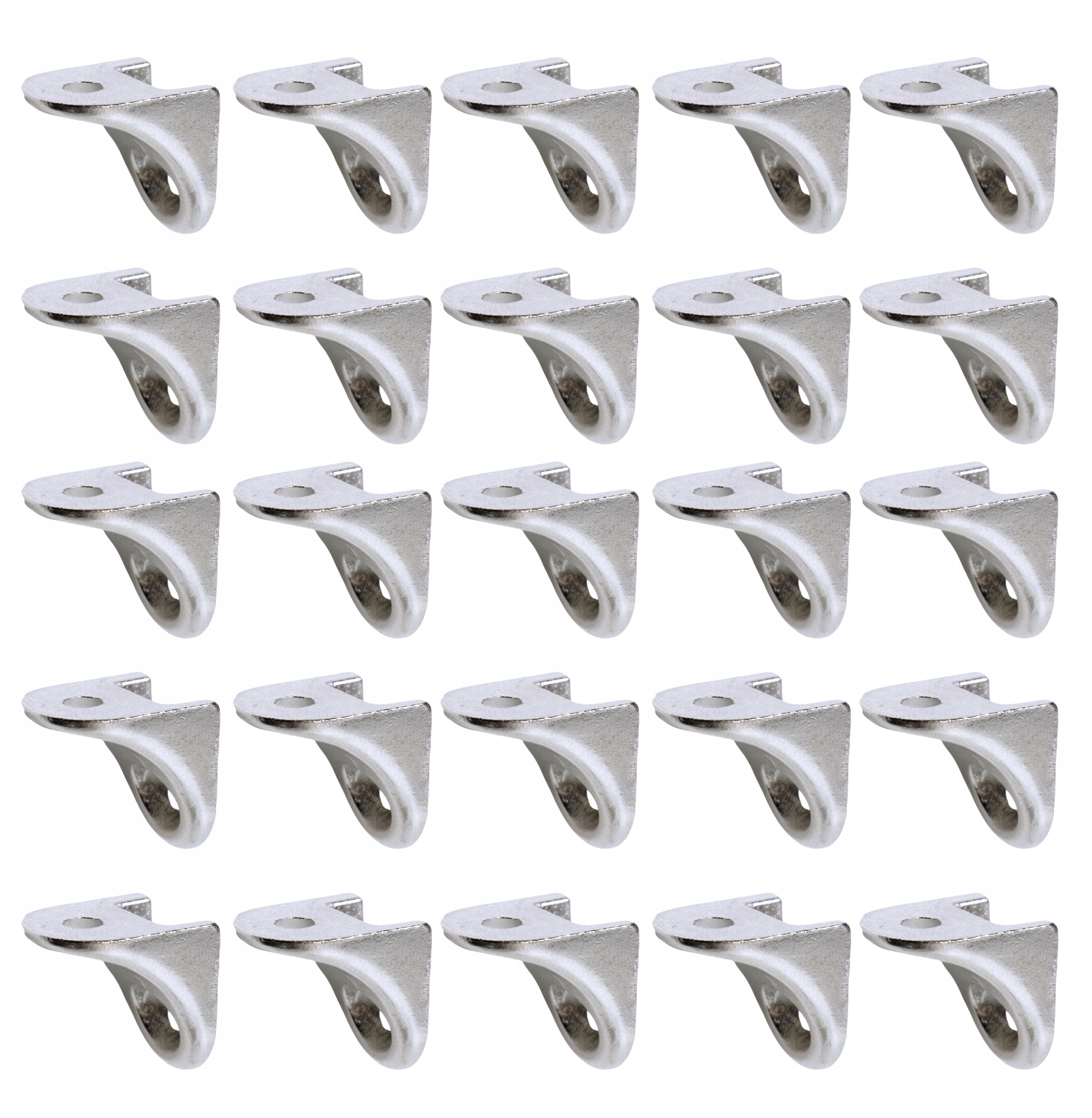 100 X Podpěra Na Polici, Konzole Na Polici, Podpěra Se Dvěma Otvory, Úchyt