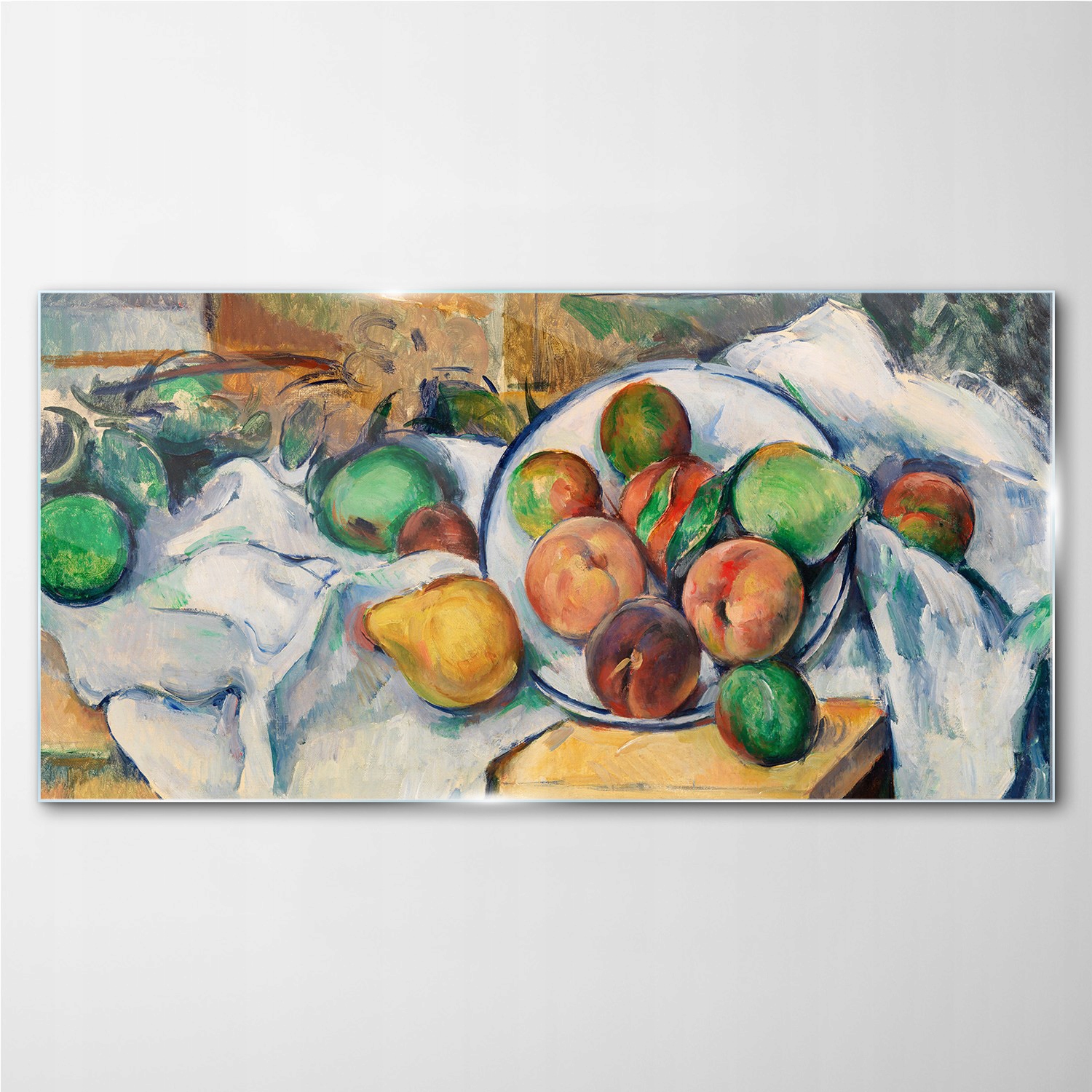 

Obraz szklany na ścianę Stół róg Cézanne 100x50 cm