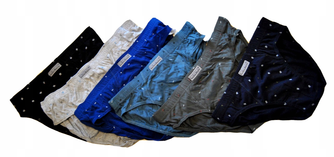 Slipy męskie Majtki Cotton World 3XL. 12szt.