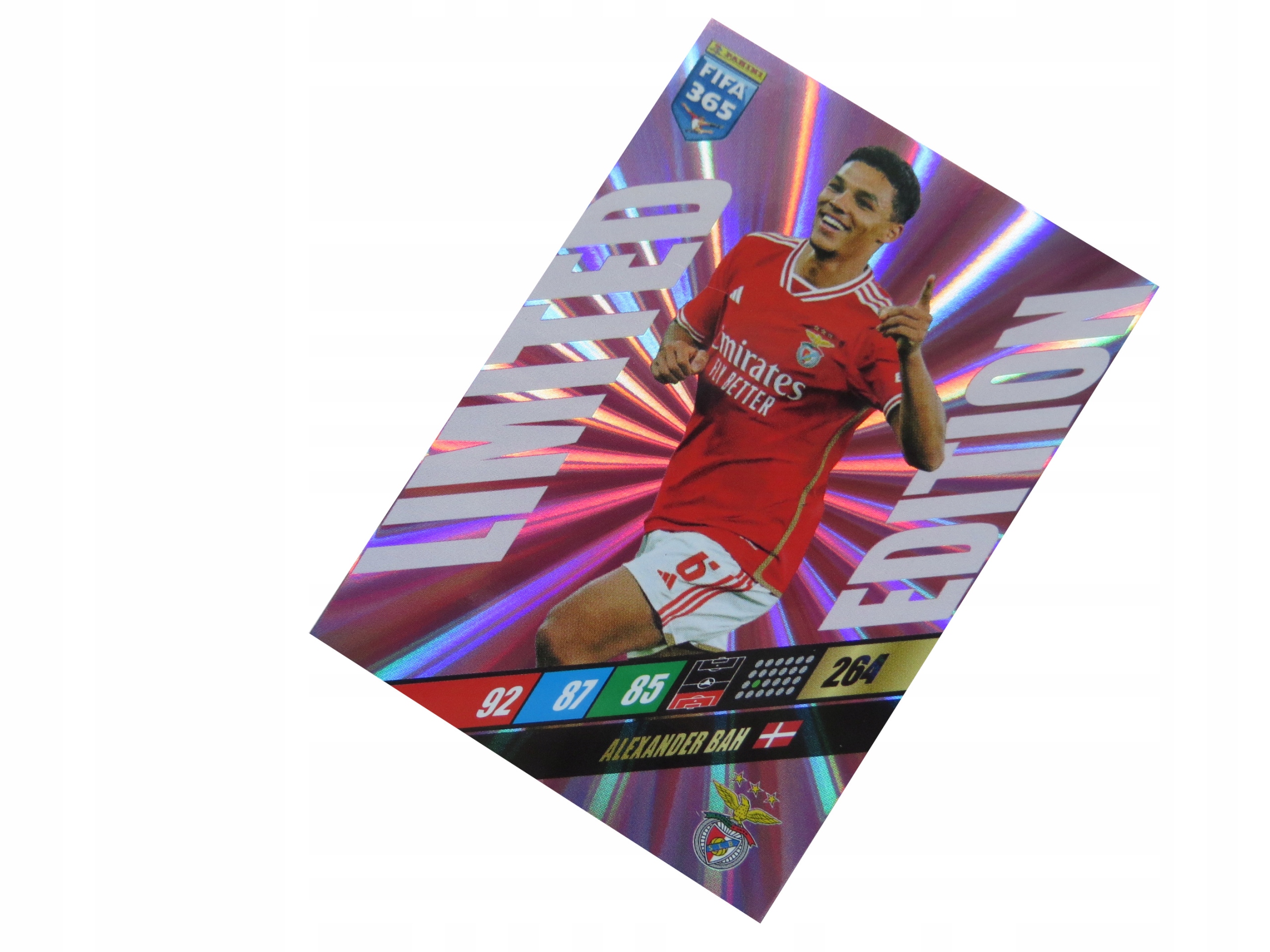 Panini Fifa 365 2024 Karty Piłkarskie Mała Karta Limited Bah Benfica