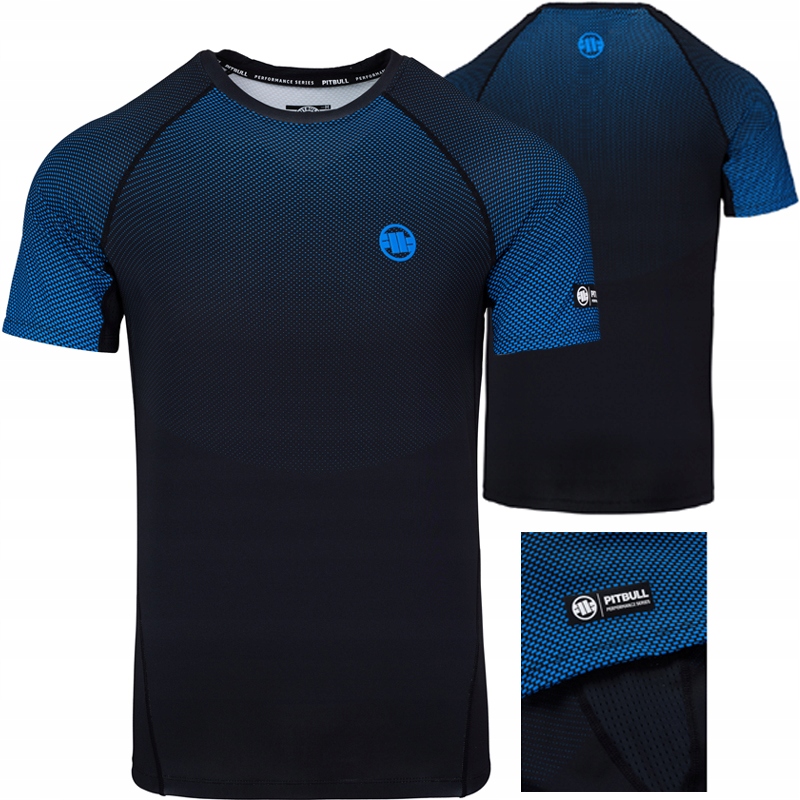 Męski Rashguard Pit Bull Ranket Techniczna sportowa koszulka siłownia_M