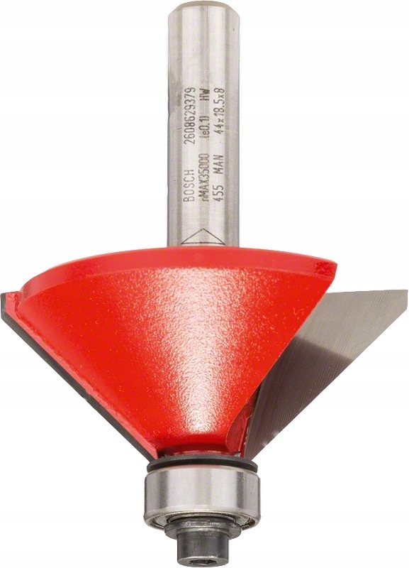 Bosch Úhlová fréza pro zkosení, úhel 45°, stopka 8 mm
