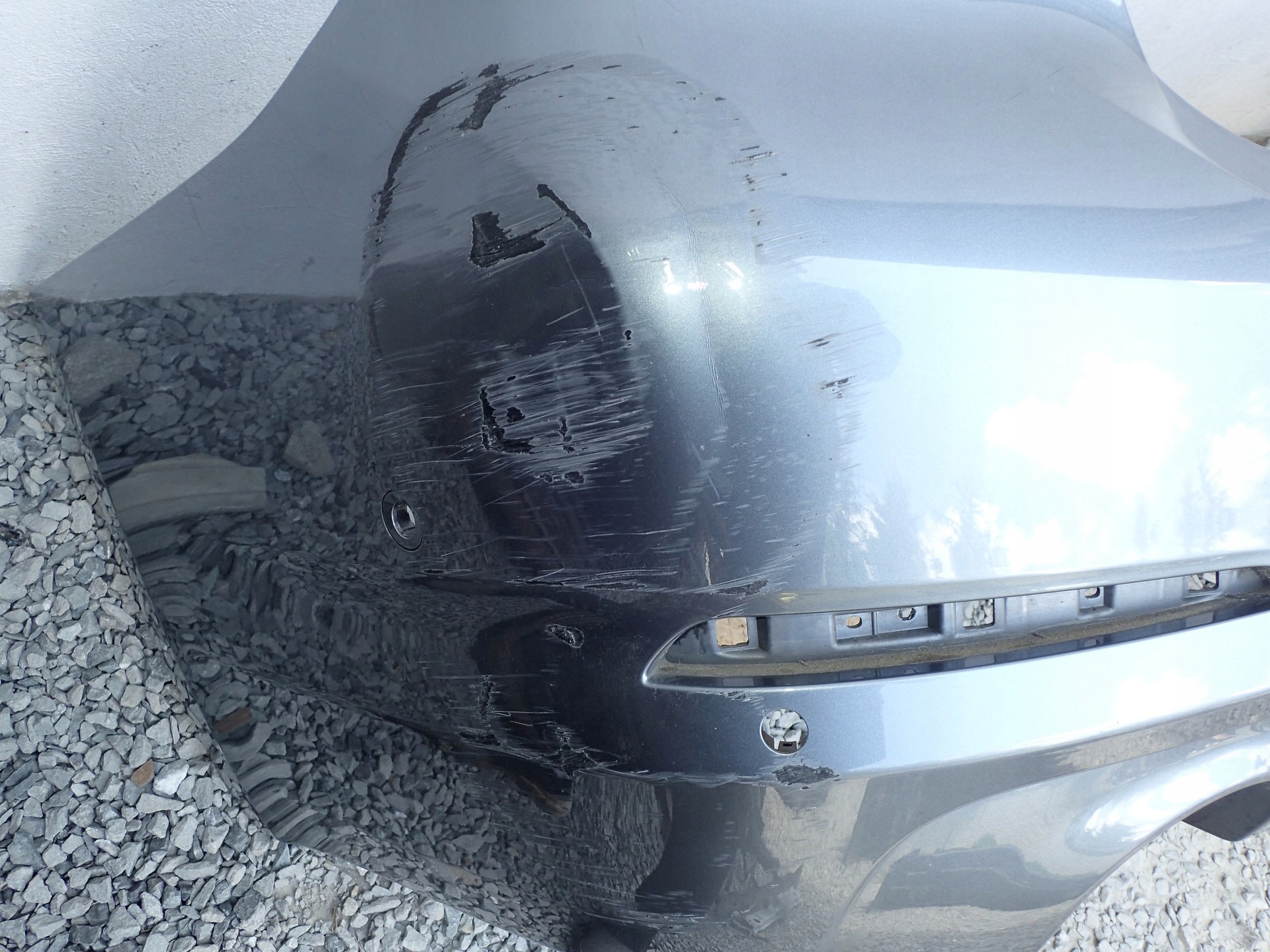 bumper rear part rear BMW 5 V G30 sedan 2017-2020R