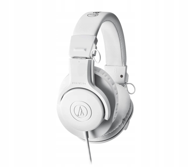 Słuchawki wokółuszne Audio-Technica ATH-M20x Białe