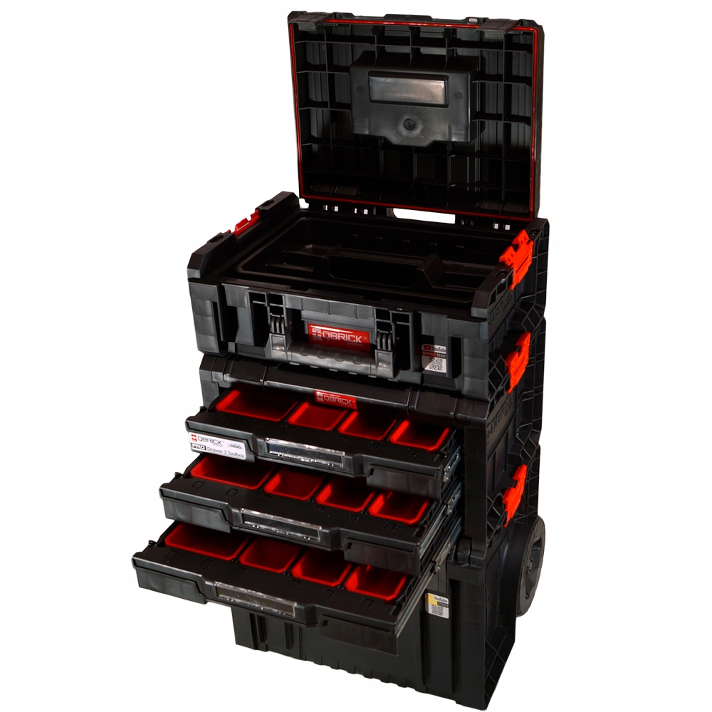 

Zestaw Skrzyń Narzędziowych Qbrick Pro Szuflady