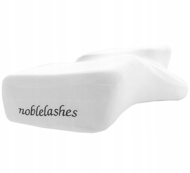 Polštář s paměťovou pěnou od Noble Lashes, bílý