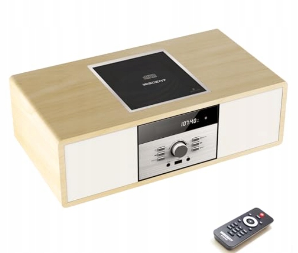Micro Hi-fi Systém Veža Wiscent WTB-797 CD Fm MP3 Bluetooth Usb Aux Wma R3