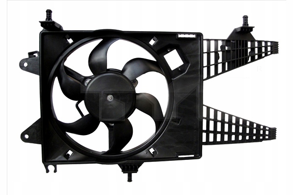 TYC WENTYLATOR CHŁODNICY Z OBUDOWĄ FIAT IDEA PUNTO LANCIA MUSA