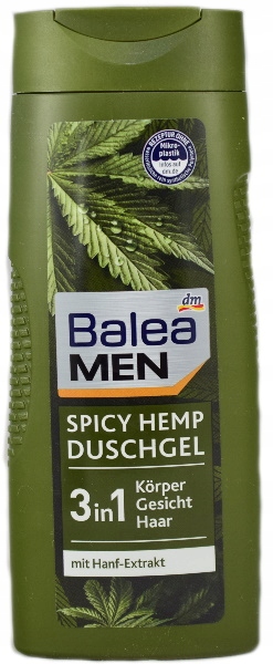 

Balea Men żel do kąpieli Spicy Hemp 300 ml