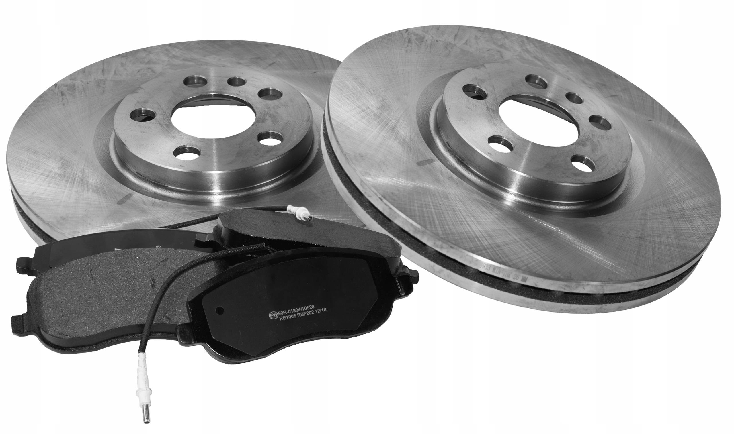 = Диски + колодки C8 ULYSSE PHEDRA 807 спереду 285 мм=