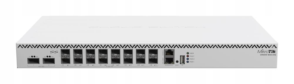 MikroTik CRS518-16XS-2XQ-RM Cloud Router Switch