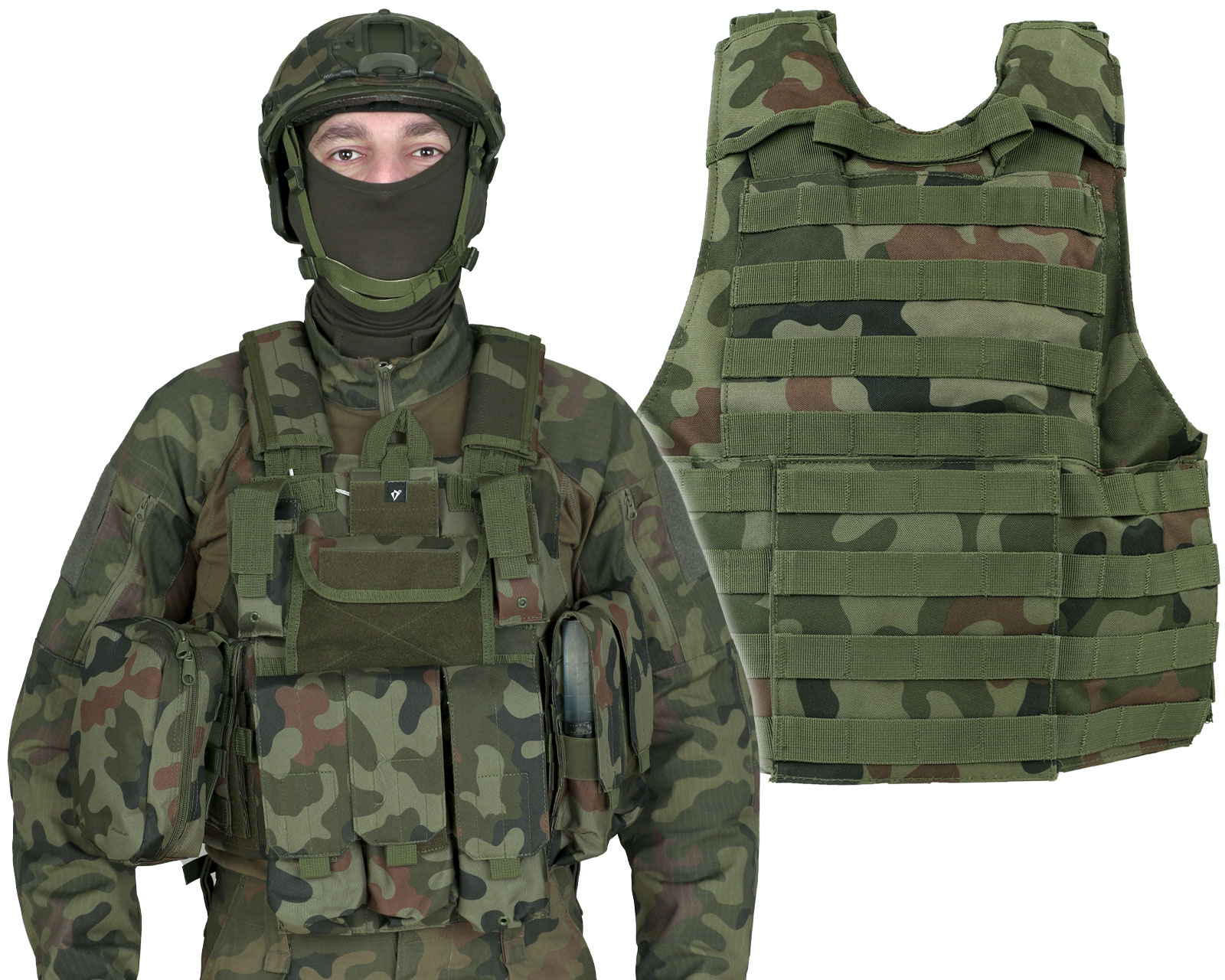 Taktická vesta Ciras Maritime Dominator Nabíječky Beryl Grot M4 vz. 93