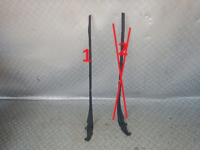 VOLVO S60 V60 LISTWA SZYBY PRZEDNIEJ CZOŁOWEJ