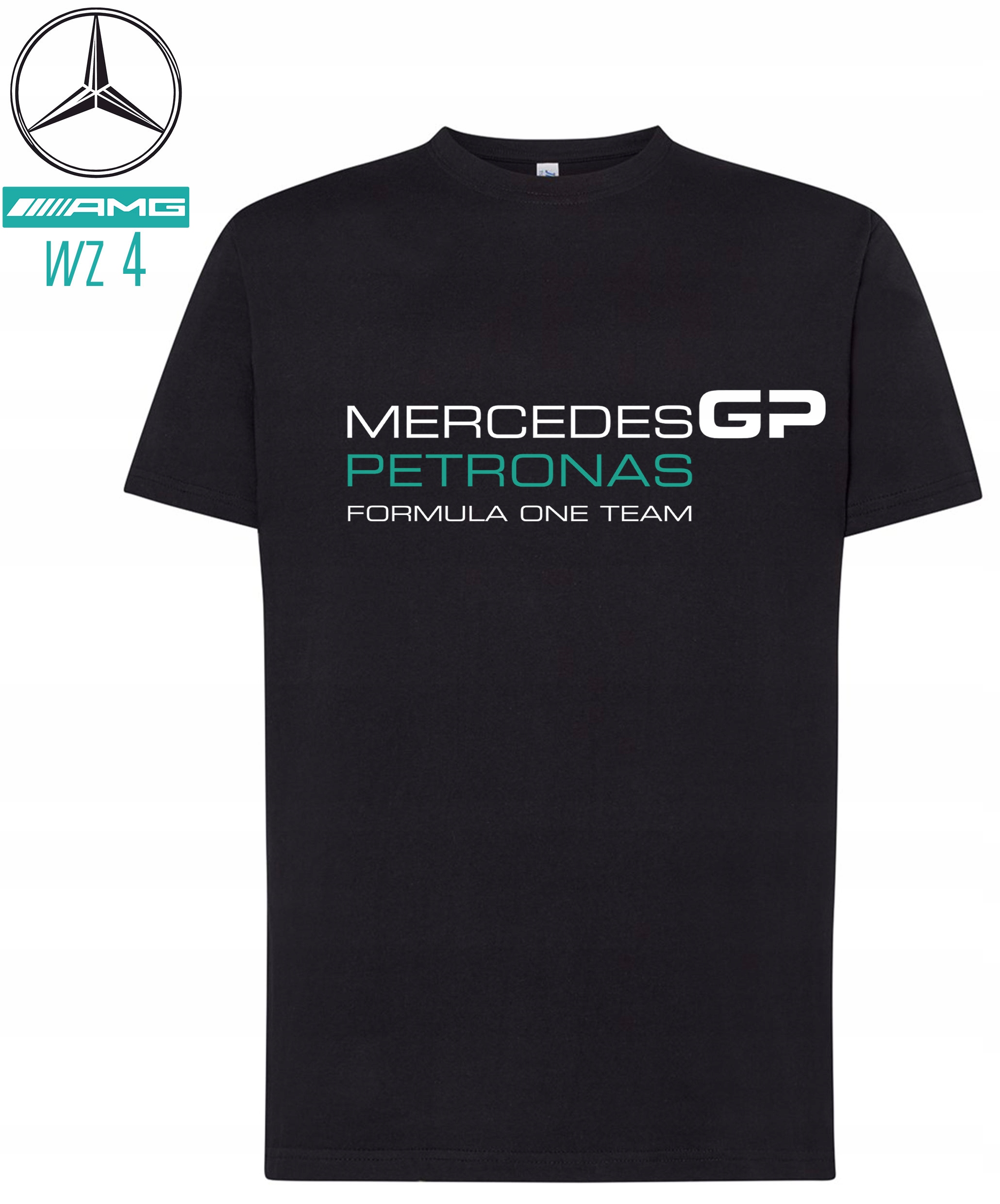 KOSZULKA MĘSKA MERCEDES AMG F1 PETRONAS XXL Y4 Gramatura 190 g/m²