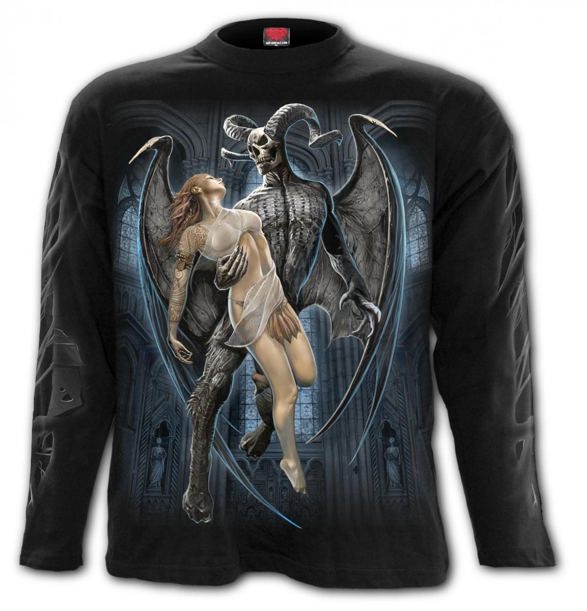 Devil Beauty Dlouhý rukáv Spiral 2XL