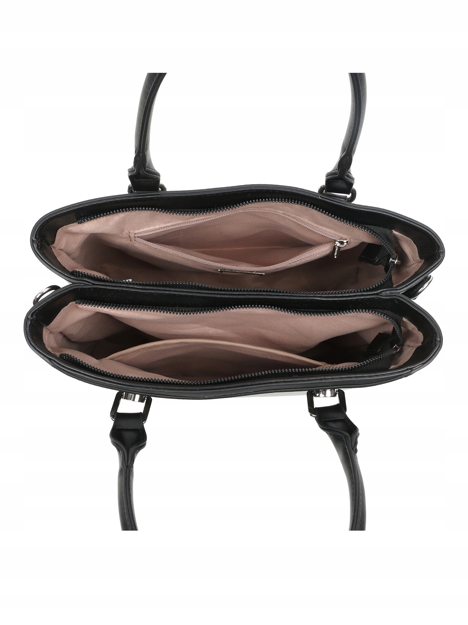 Женская сумка черная LUIGISANTO вместительный сундук коллекция 2021