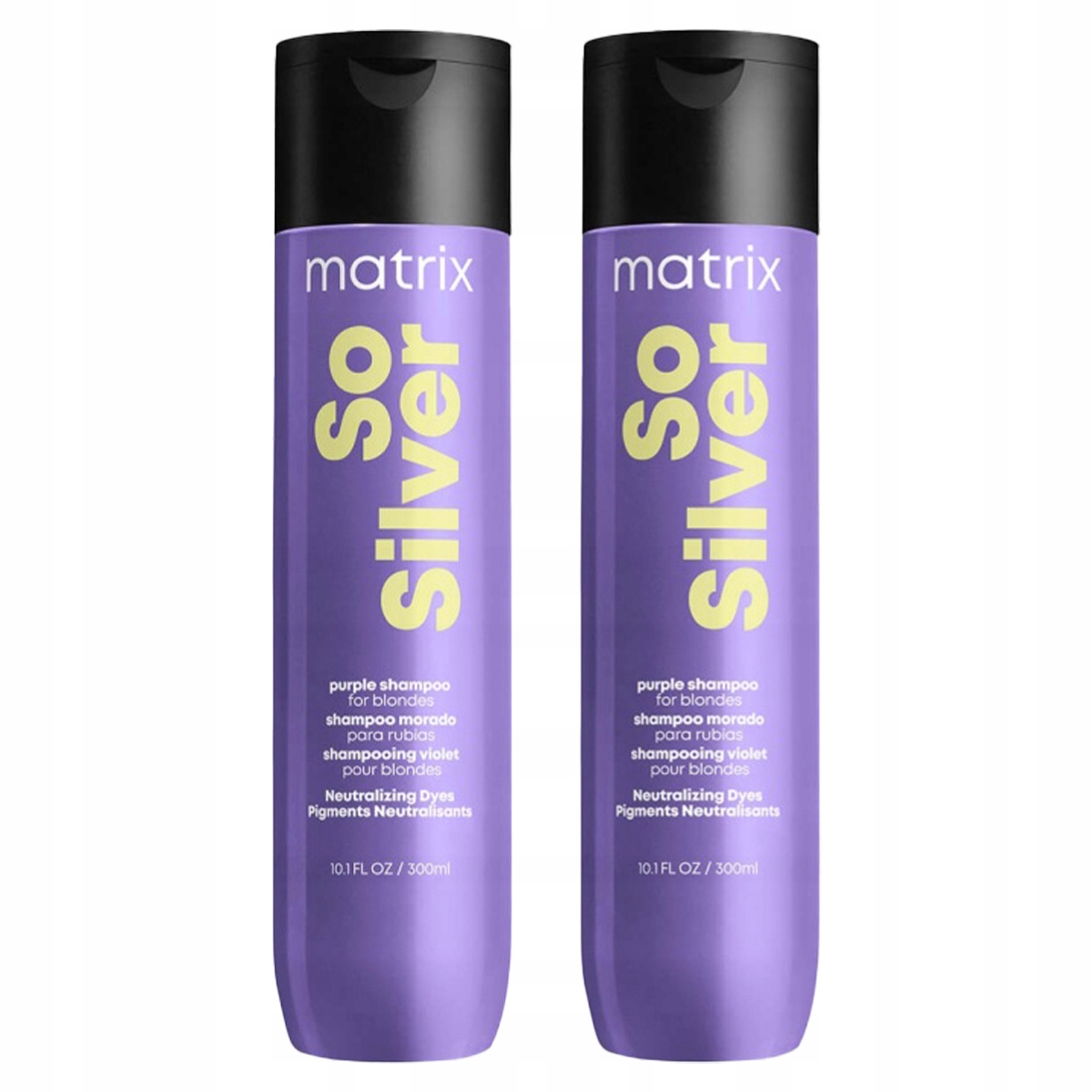 Matrix Total Results So Silver šampon na zesvětlené šedé vlasy 2 x 300 ml