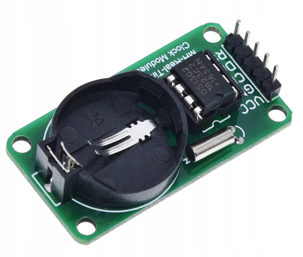 

593 Moduł czasu rzeczywistego Rtc DS1302 Arduino