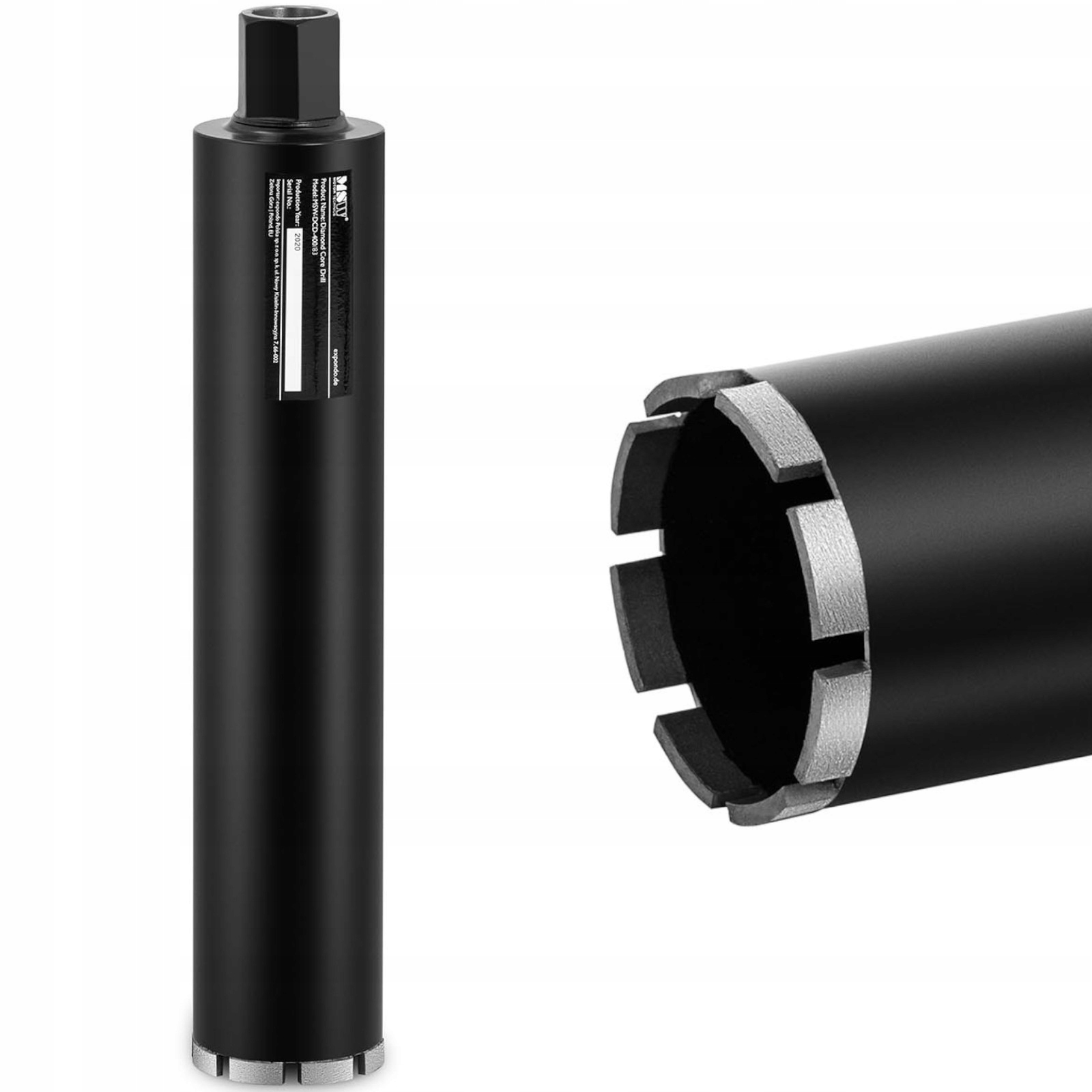 Vrták do betonu z kamene 1 1/4'', délka 400 mm, průměr 83 mm
