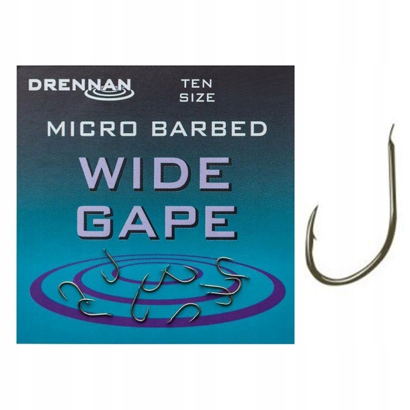 Haczyki Drennan Wide Gape 14 10SZT