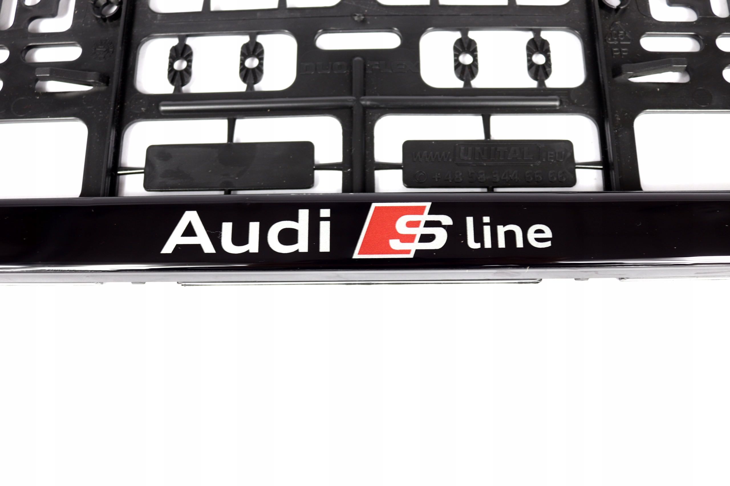 RAMKI HIT AUDI SLINE TABLICE REJESTRACYJNE ASO ORYGINAŁ JAKOŚĆ PREMIUM EAN (GTIN) 4039378558369