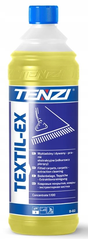 

Tenzi Textil-ex Pranie Mycie Dywanów Tapicerki 1L