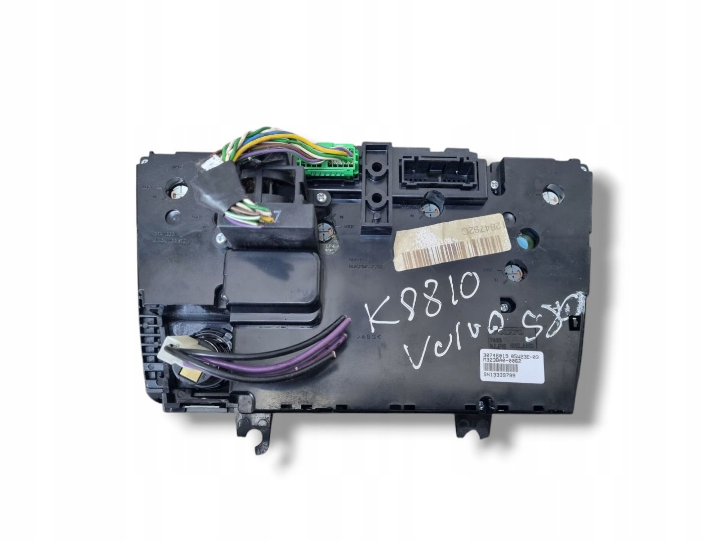 vezérlö panel a klímának Volvo S80 facelift 2006 30746019