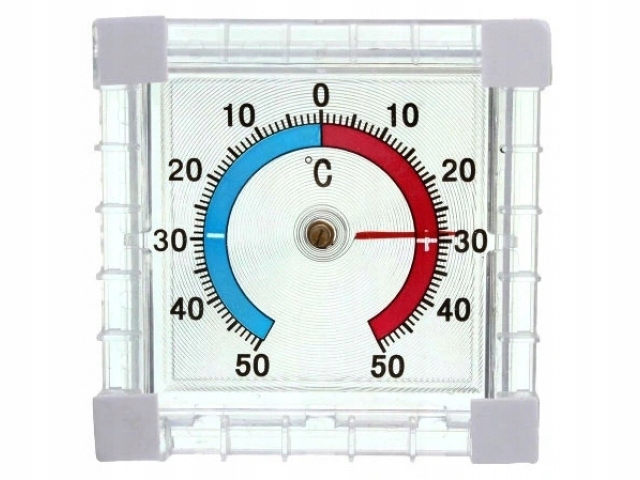 Termometr zewnętrzny, zaokienny, przyklejany Marka bez marki