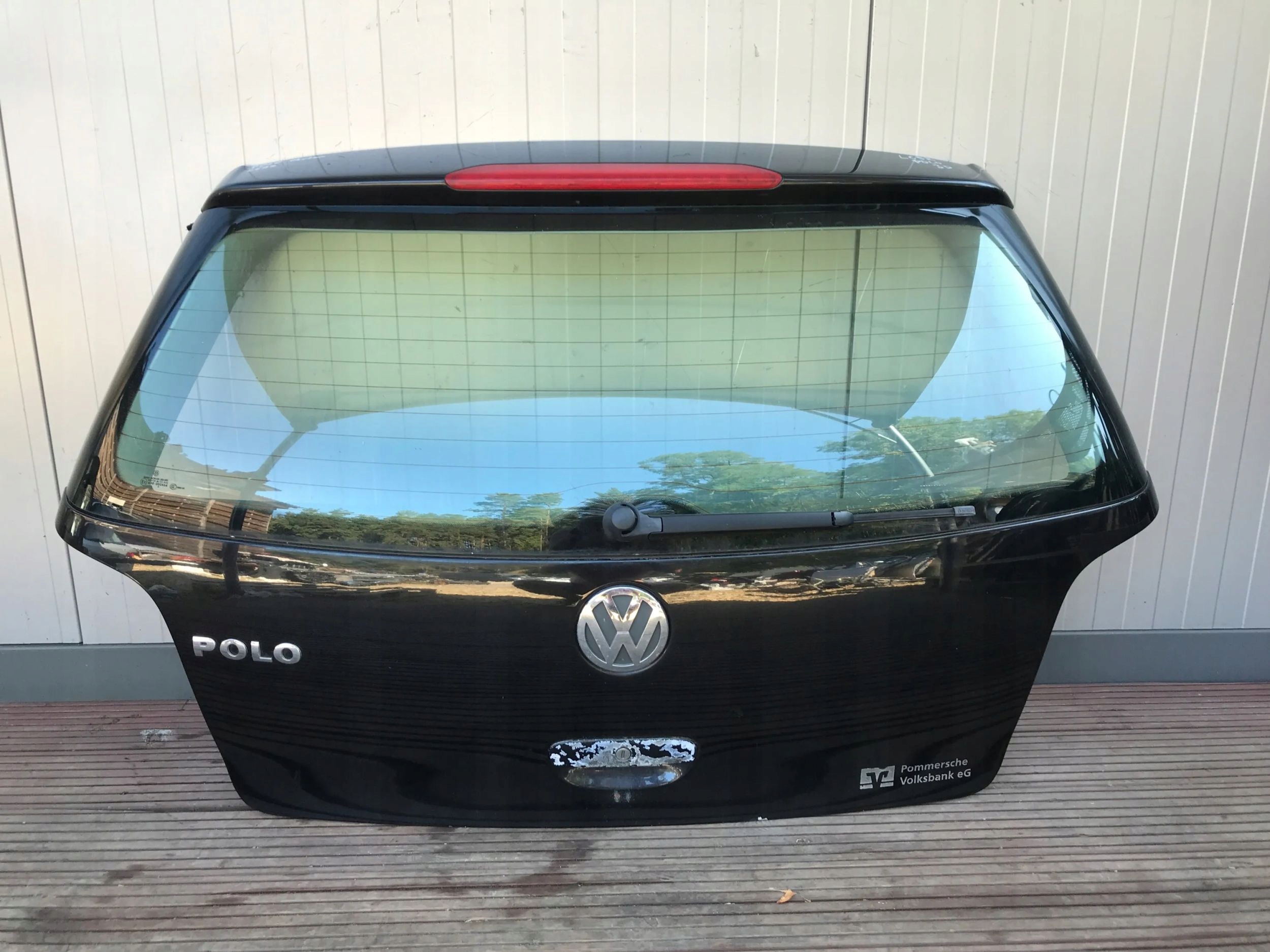 complete trunk door boot VW POLO OKULAR LC9Z