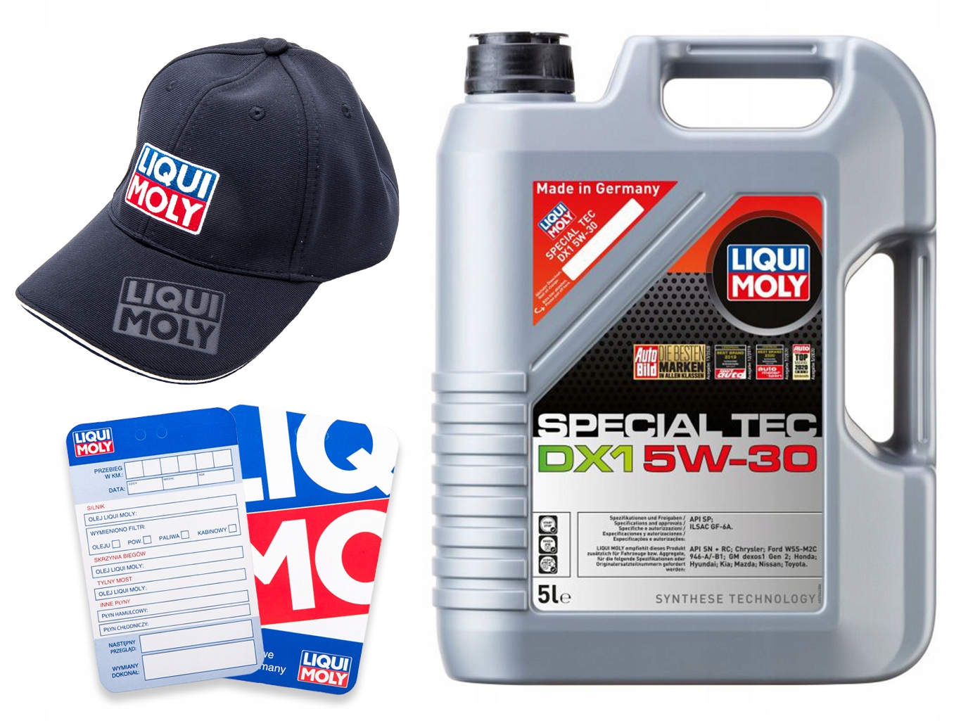 Olej Liqui Moly Special Tec DX1 5L 5W-30 Opel