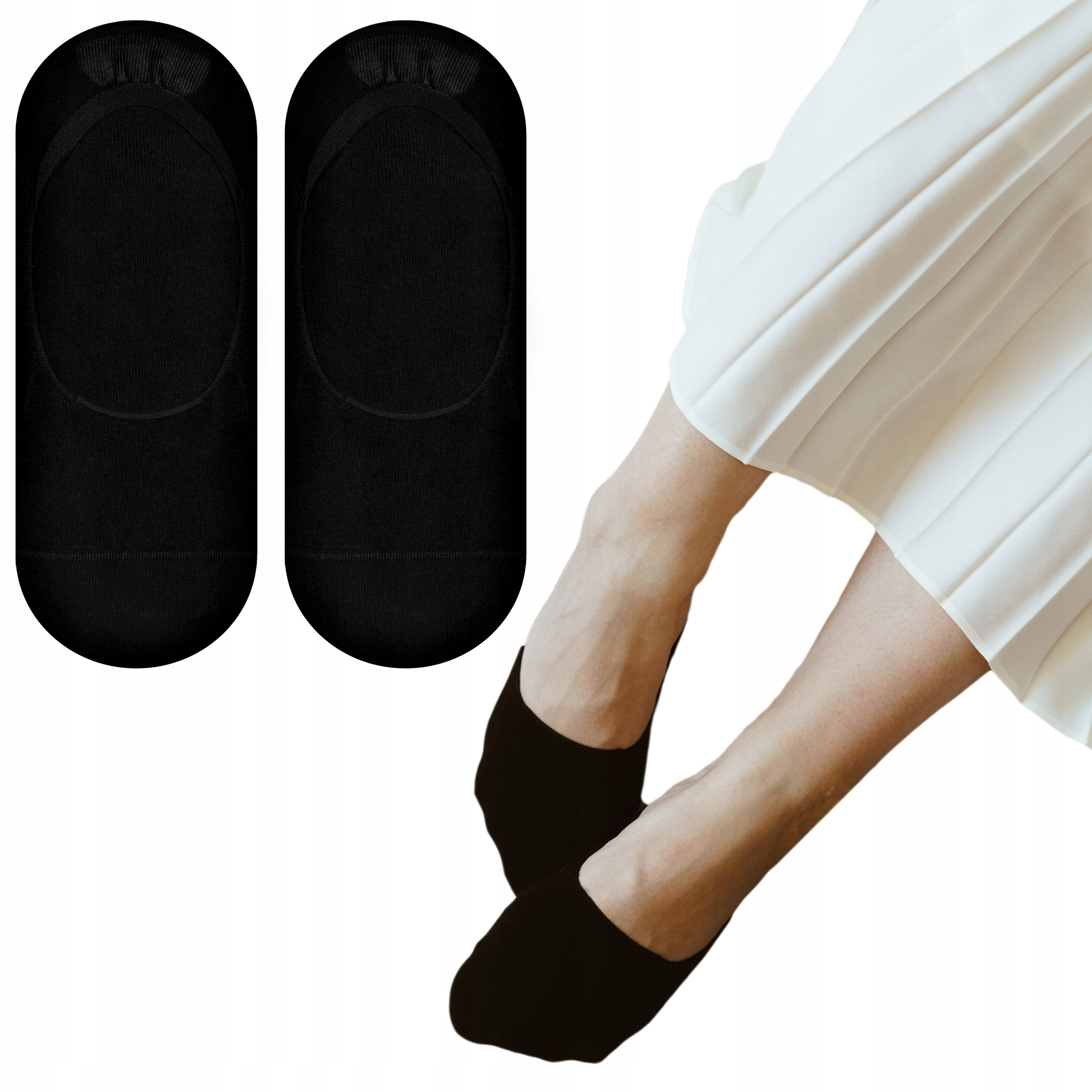 

Baleriny Damskie Bambusowe Steven 036 Czarny 38-40