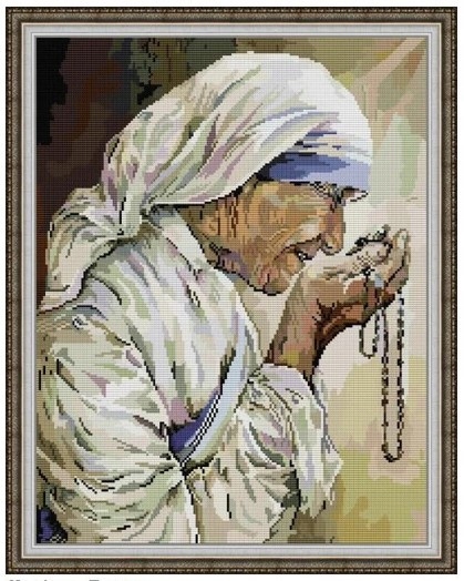 Křížková výšivka počítaná sada (kanva, mulina)