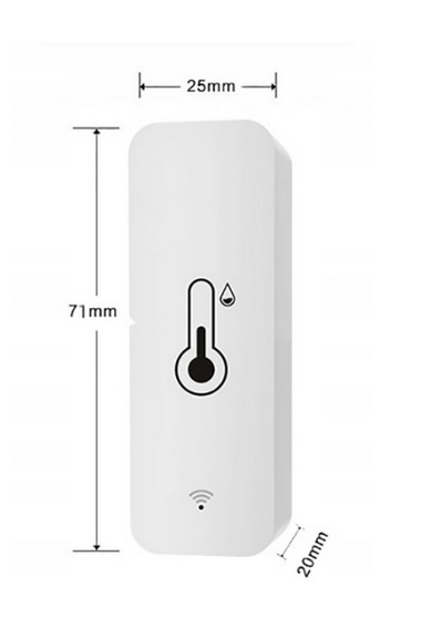 

Termometr Higrometr WiFi Tuya Alexa Smart Home